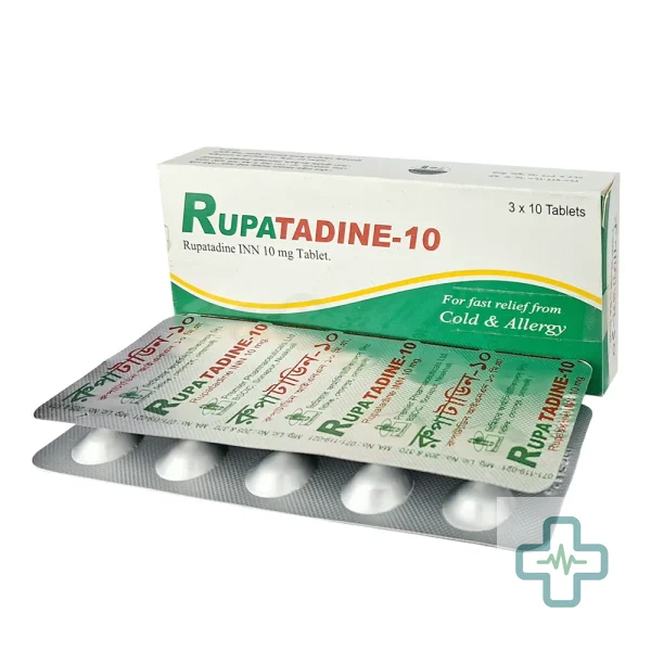 Rupatadine 10 mg Tablet — Rupatadine