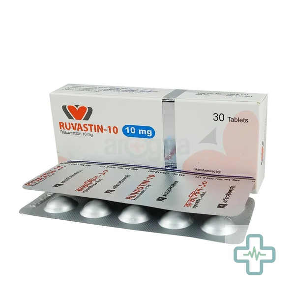 Ruvastin 10 mg Tablet — Rosuvastatin