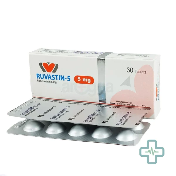 Ruvastin 5 mg Tablet — Rosuvastatin