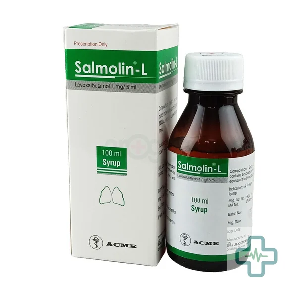 Salmolin-L 1 mg/5 ml Syrup — Levosalbutamol