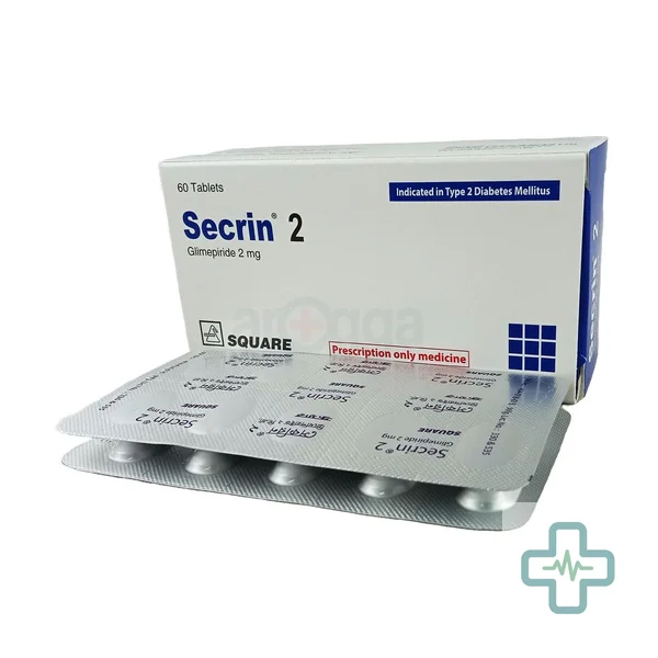 Secrin 2 2 mg Tablet — Glimepiride