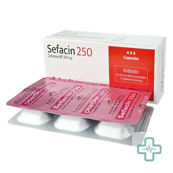 Sefacin 250 mg Capsule — Cephradine