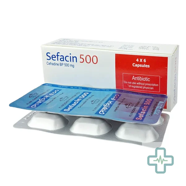 Sefacin 500 mg Capsule — Cephradine