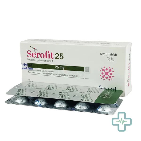 Serofit 25 25 mg Tablet — Sertraline