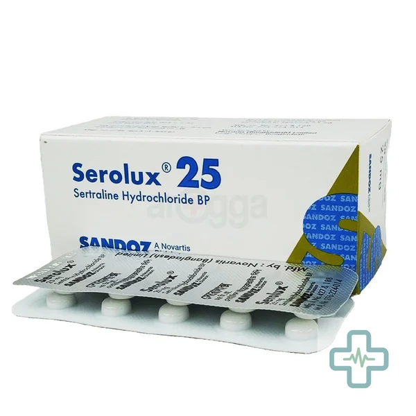 Serolux 25 mg Tablet — Sertraline