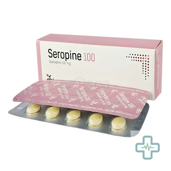 Seropine 100 100 mg Tablet — Quetiapine
