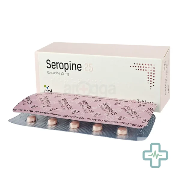 Seropine 25 25 mg Tablet — Quetiapine