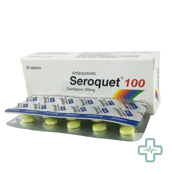 Seroquet 100 100 mg Tablet — Quetiapine