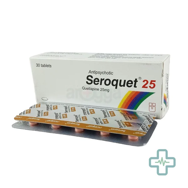 Seroquet 25 25 mg Tablet — Quetiapine