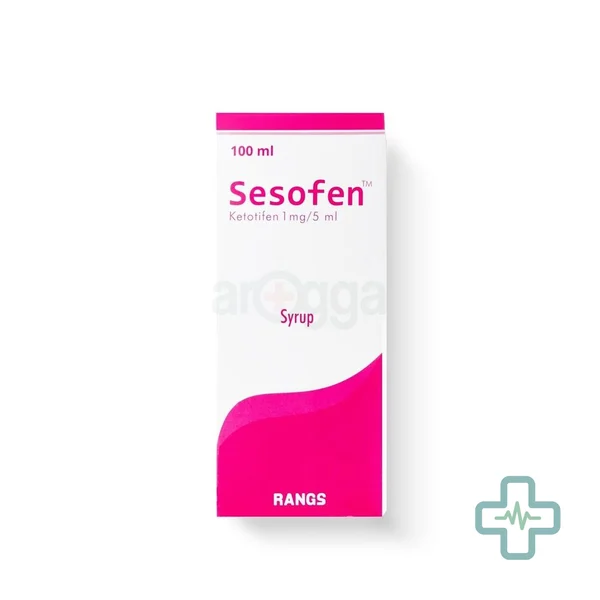 Sesofen 1 mg/5 ml Syrup — Ketotifen