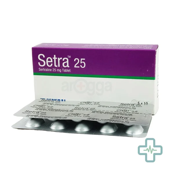 Setra 25 mg Tablet — Sertraline