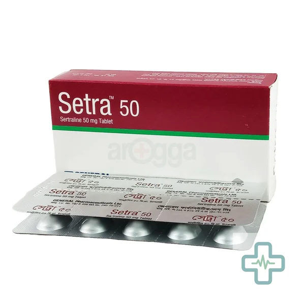 Setra 50 mg Tablet — Sertraline
