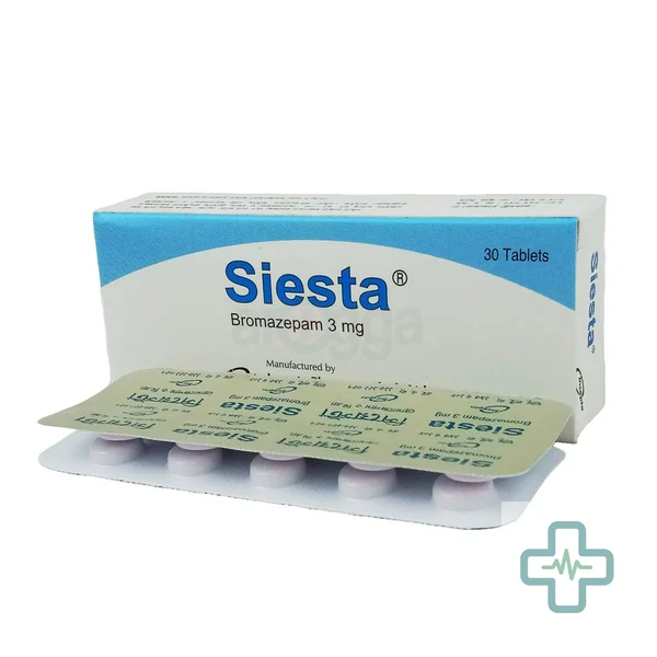 Siesta 3 mg Tablet — Bromazepam