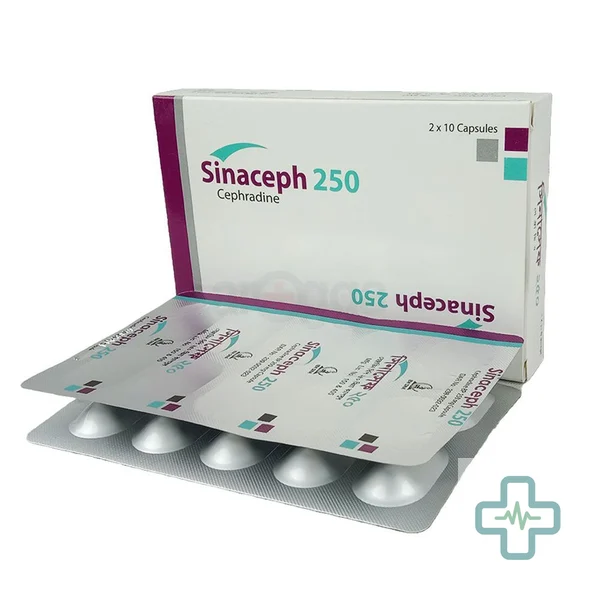 Sinaceph 250 mg Capsule — Cephradine