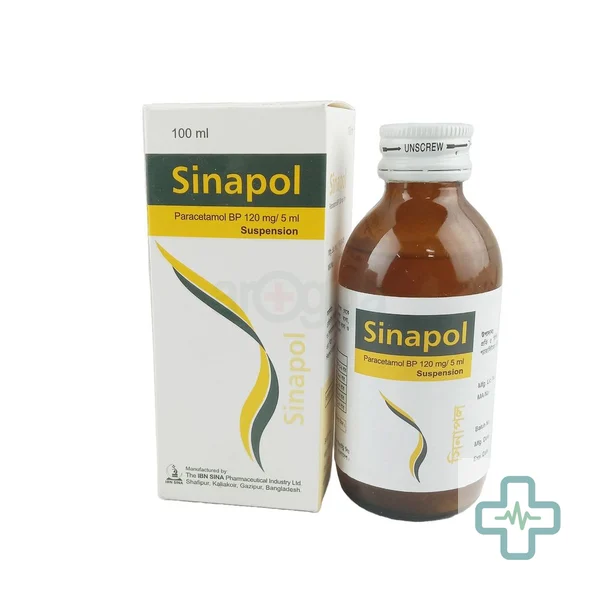 Sinapol 120 mg/5 ml Suspension — Paracetamol