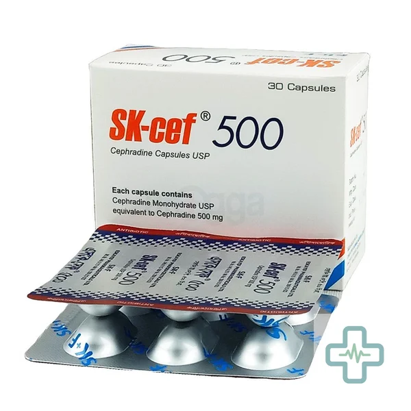 Sk Cef 500 mg Capsule — Cephradine