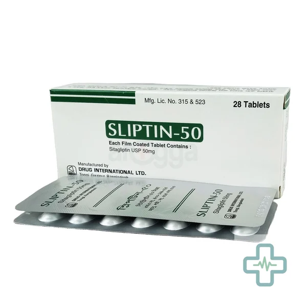 Sliptin 50 50 mg Tablet — Sitagliptin