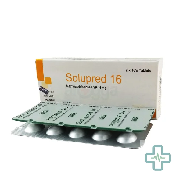 Solupred 16 16 mg Tablet — Methylprednisolone
