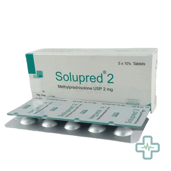 Solupred 2 2 mg Tablet — Methylprednisolone