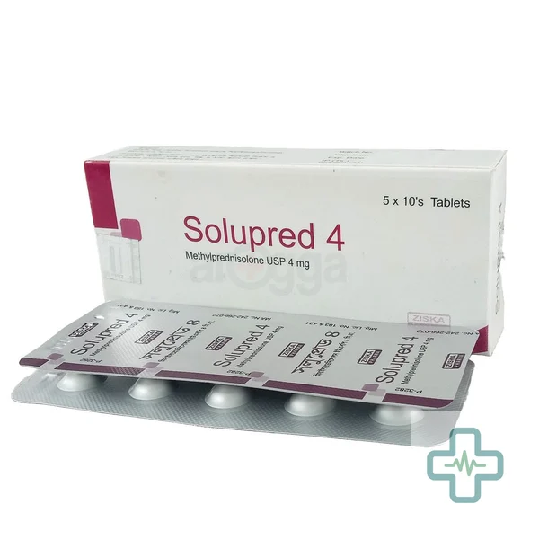 Solupred 4 4 mg Tablet — Methylprednisolone