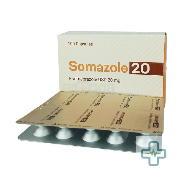 Somazole 20 mg Capsule — Esomeprazole