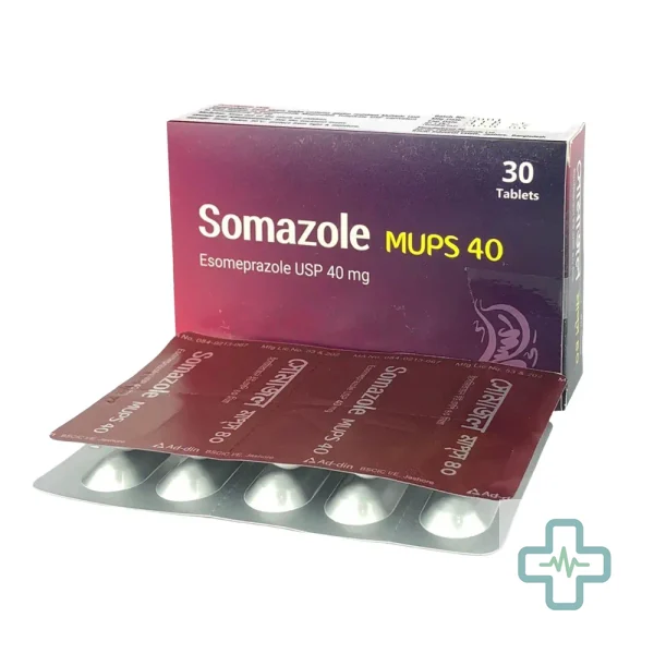 Somazole Mups 40 40 mg Tablet — Esomeprazole