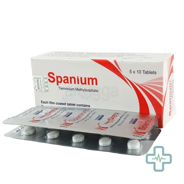 Spanium 50 mg Tablet — Tiemonium Methylsulphate