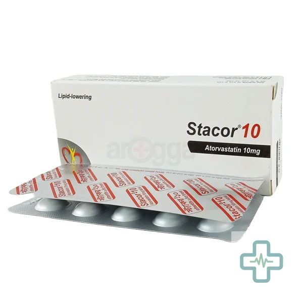 Stacor 10 mg Tablet — Atorvastatin