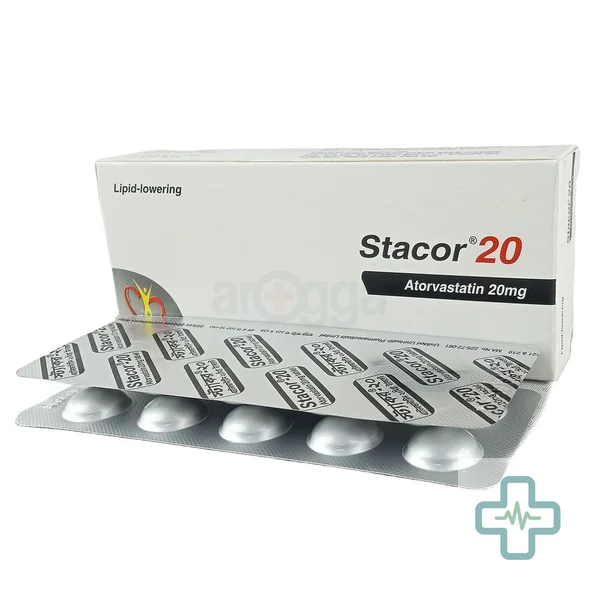 Stacor 20 mg Tablet — Atorvastatin