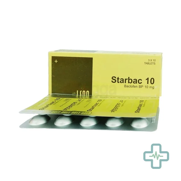 Starbac 10 10 mg Tablet — Baclofen