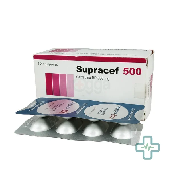 Supracef 500 mg Capsule — Cephradine