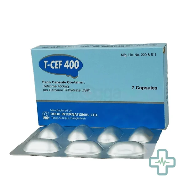T-Cef 400 400 mg Capsule — Cefixime