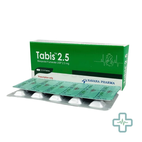 Tabis 2.5 2.5 mg Tablet — Bisoprolol Hemifumarate