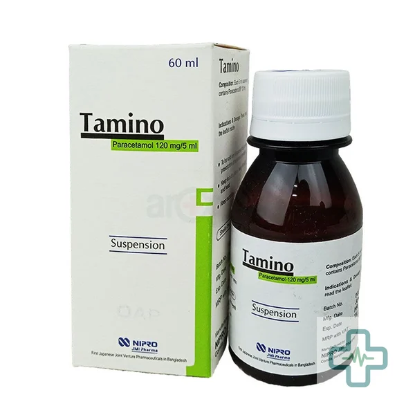 Tamino 120 mg/5 ml Suspension — Paracetamol