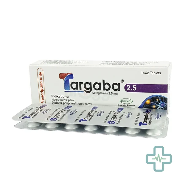 Targaba 2.5 2.5 mg Tablet — Mirogabalin