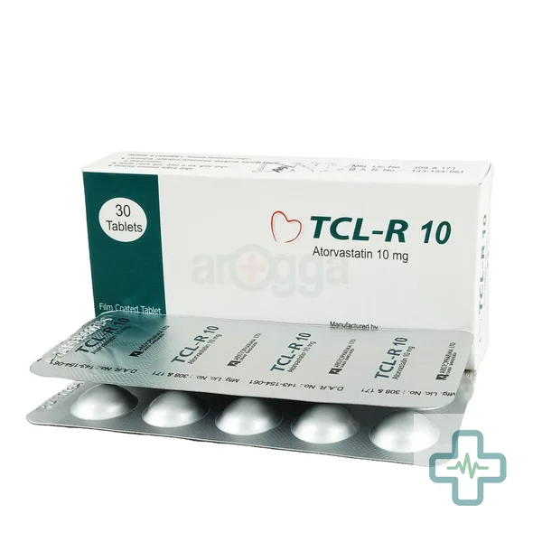 TCL 10 mg Tablet — Atorvastatin
