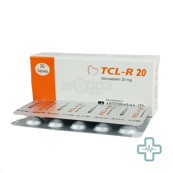 TCL 20 mg Tablet — Atorvastatin