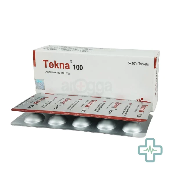 Tekna 100 100 mg Tablet — Aceclofenac