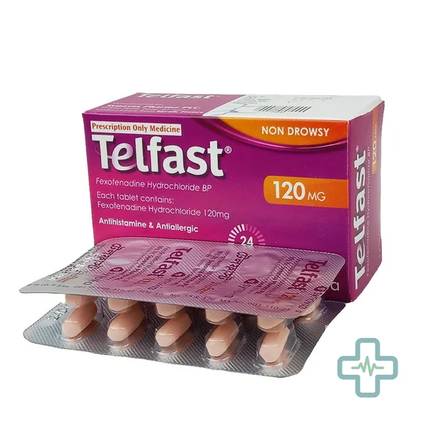 Telfast 120 mg Tablet — Fexofenadine Hydrochloride