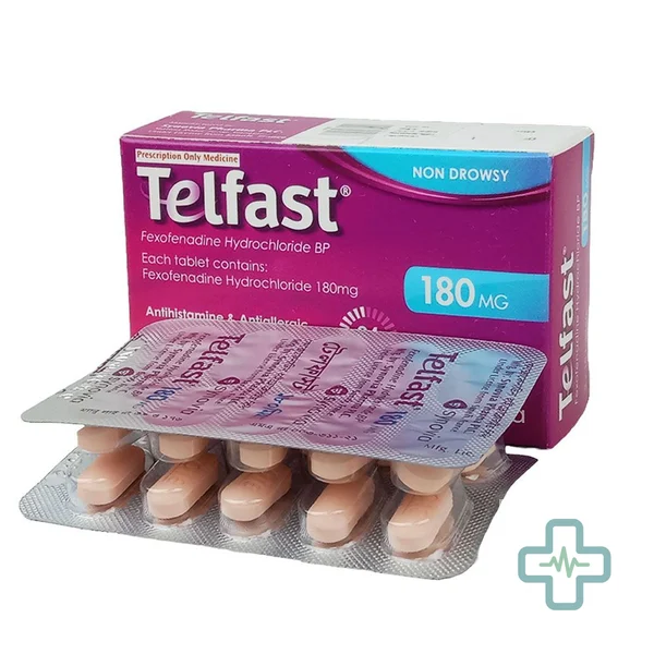 Telfast 180 mg Tablet — Fexofenadine Hydrochloride