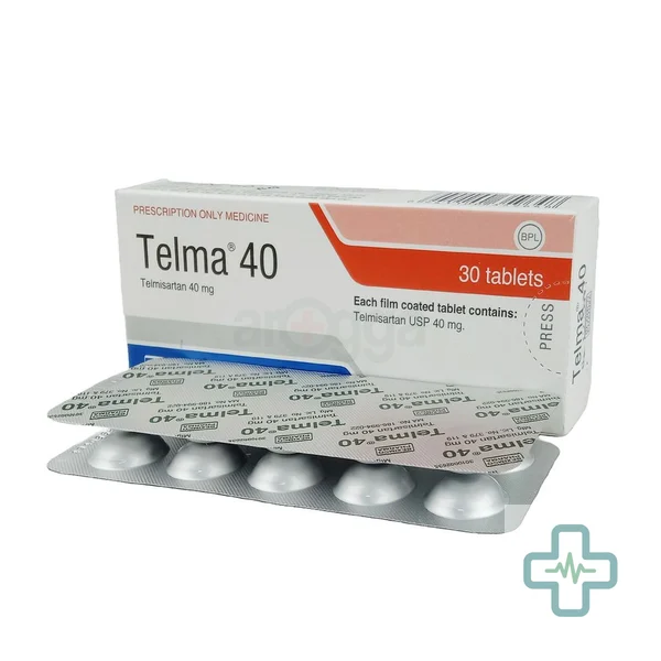 Telma 40 40 mg Tablet — Telmisartan