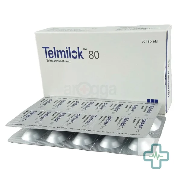 Telmilok 80 80 mg Tablet — Telmisartan