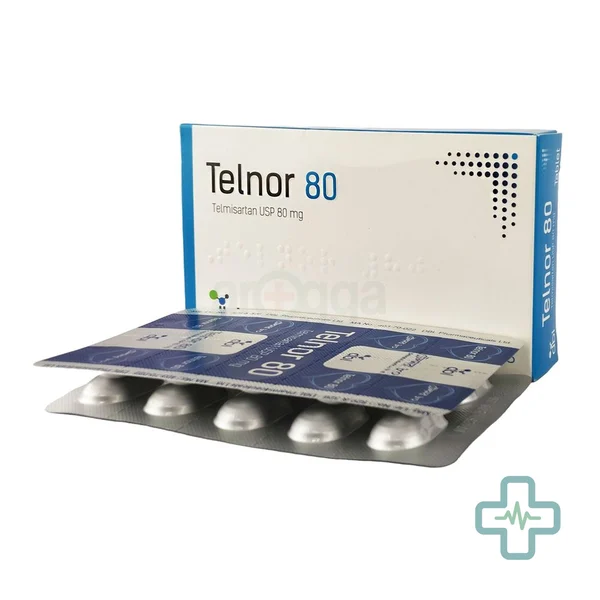 Telnor 80 80 mg Tablet — Telmisartan