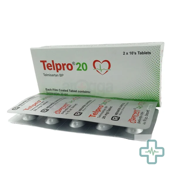 Telpro 20 mg Tablet — Telmisartan