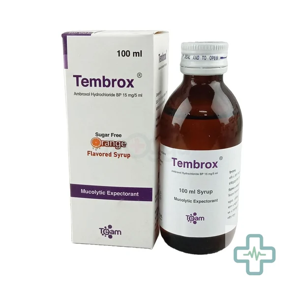 Tembrox 15 mg/5 ml Syrup — Ambroxol