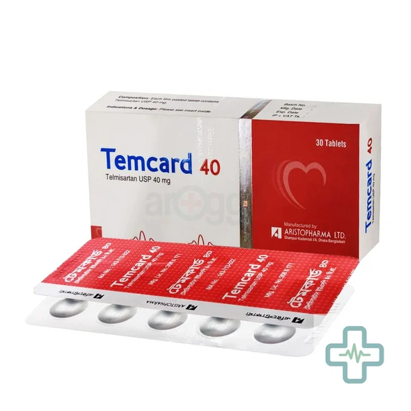 Temcard 40 40 mg Tablet — Telmisartan