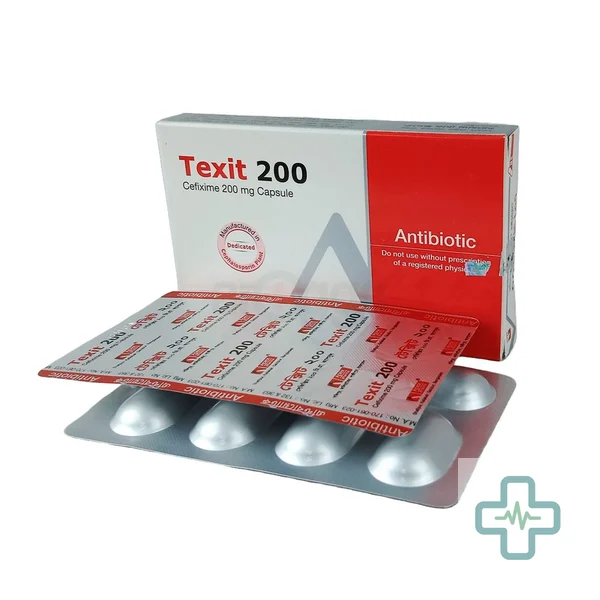 Texit 200 mg Capsule — Cefixime