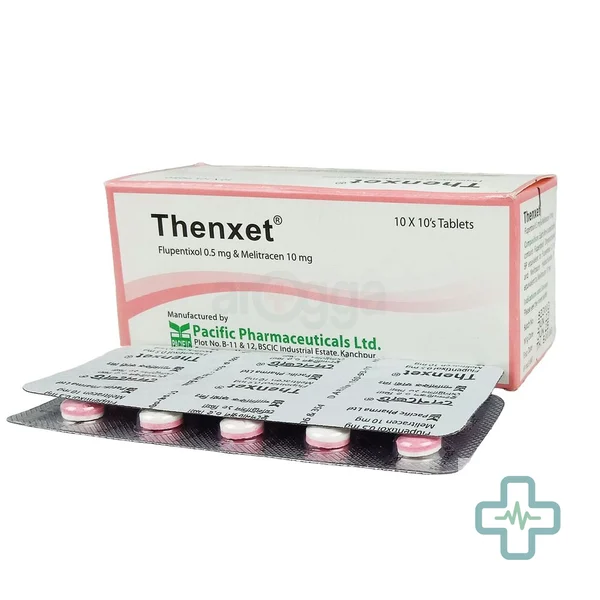 Thenxet 500 mcg + 10 mg Tablet — Flupentixol + Melitracen