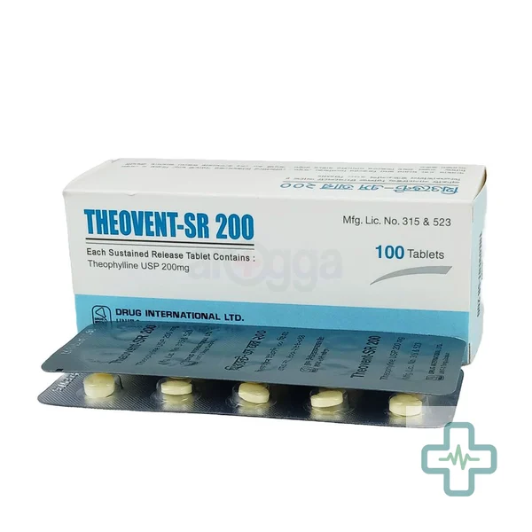 Theovent SR 200 200 mg Tablet — Theophylline