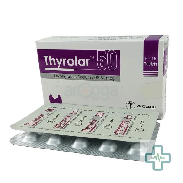 Thyrolar 50 mcg Tablet — Levothyroxine Sodium